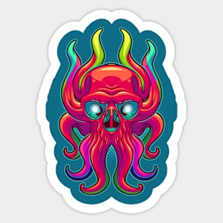 Tentacle Death Sticker